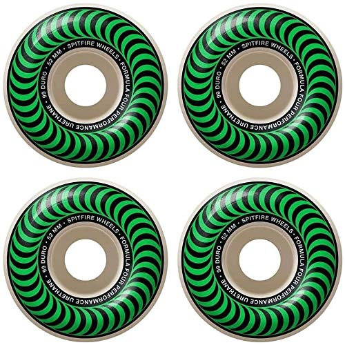 スケートボード SPITFIRE FORMULA FOUR O.G. CLASSICS 52mm Spitfire Formula Four OG Classic Skateboard Wheels - white